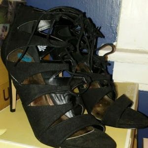 Madden Girl Tie up shoes.